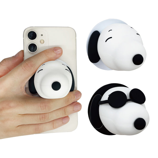 【預訂】Snoopy 頭型 smartphone ring