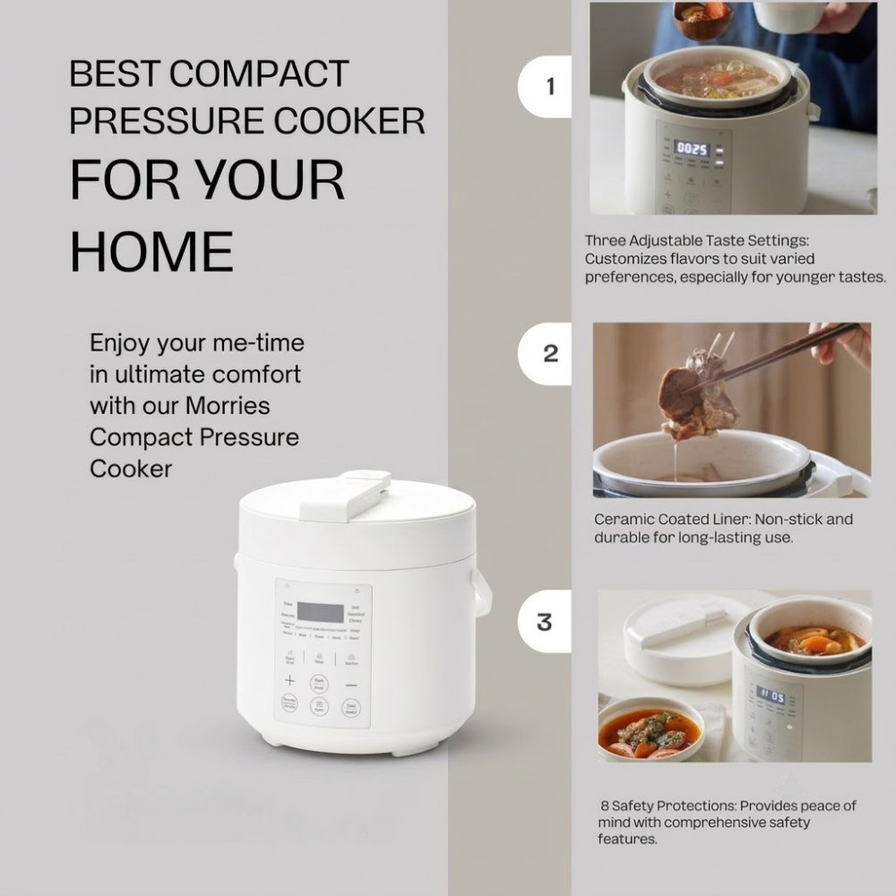 Morries 2L Intelligent Pressure Cooker MS222IPC OT