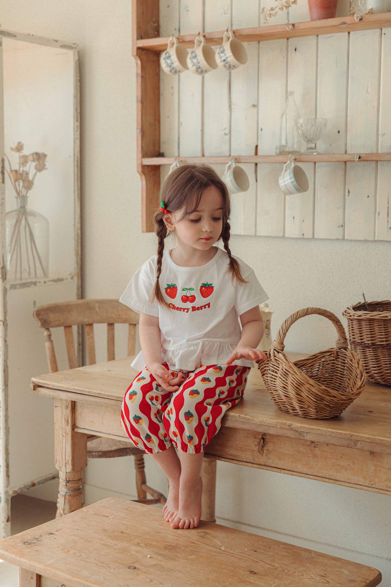 士多啤梨🍓 Ruffle Top