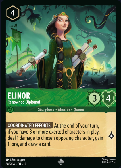 86/204 Elinor - Renowned Diplomat SR