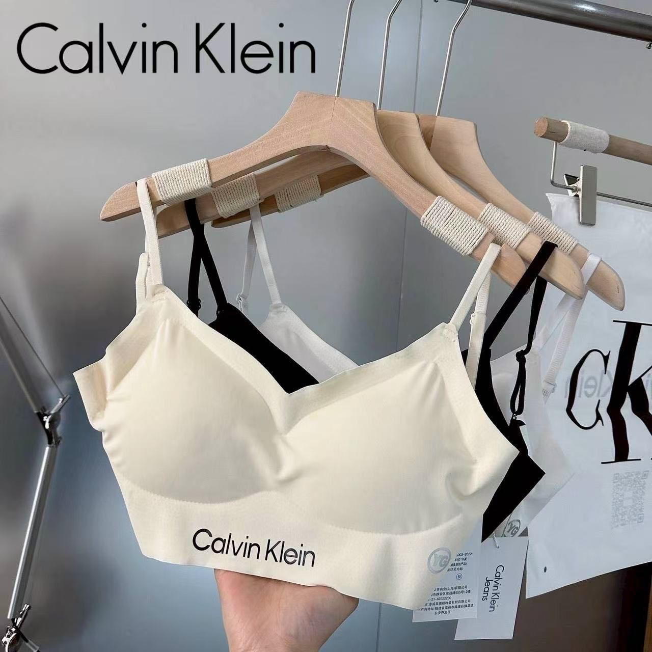 2件$80,CK 原單美背內衣