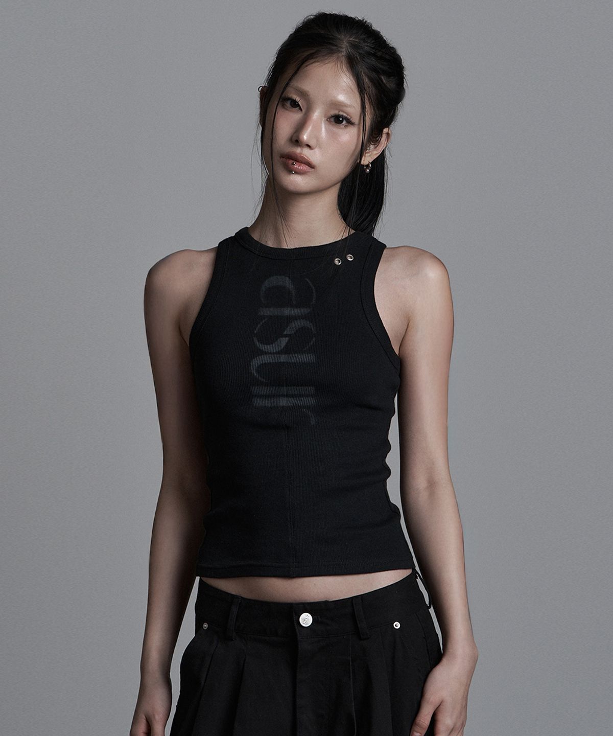 🇰🇷訂購｜asur 26SS｜Sewing Turn Logo Sleeveless 3色 