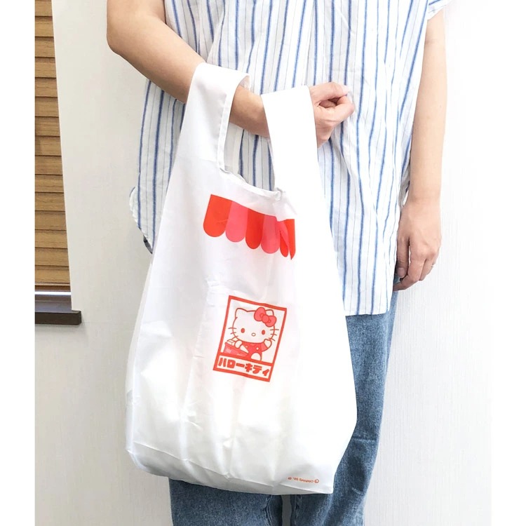 Sanrio 超市造型系列 環保袋附收納袋