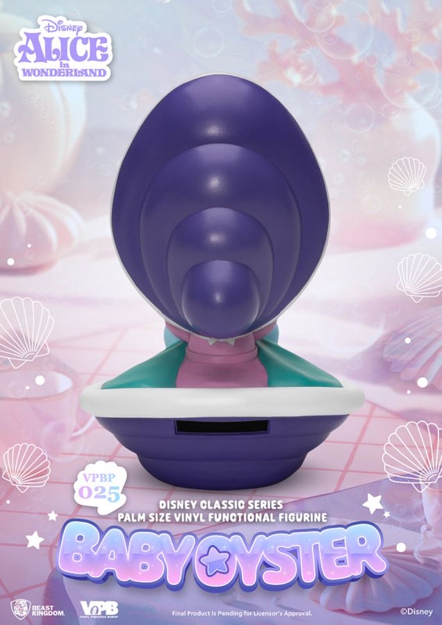 野獸國迪士尼經典系列掌心儲金公仔/ 牡蠣寶寶/ VPBP-025