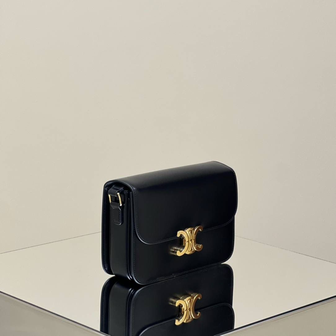 🔥大货实拍图 𝗖𝗘𝗟𝗜𝗡𝗘 ♥ 𝗧𝗥𝗜𝗢𝗠𝗣𝗛𝗘 𝗕𝗢𝗫 型号：187363 中号尺寸：22.5*16*7cm 小号尺寸：18.5*14*6cm