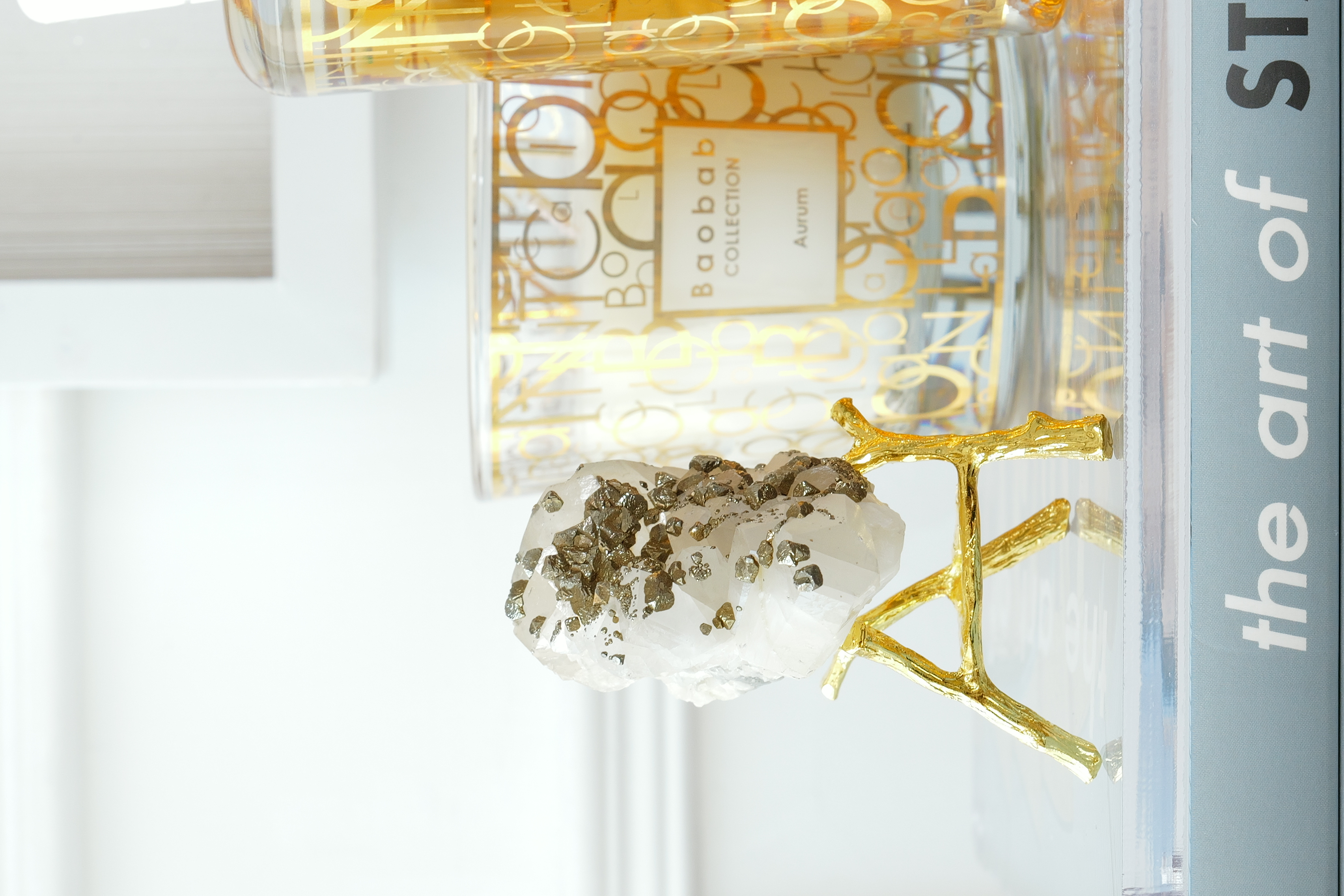 ༒7.9cm黃鐵礦共生 雲朵形方白解石擺件༒ PY.0387C30G1MM-RB5*A19