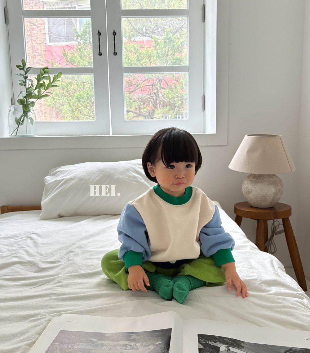 Hei | Color-block Sweatshirt