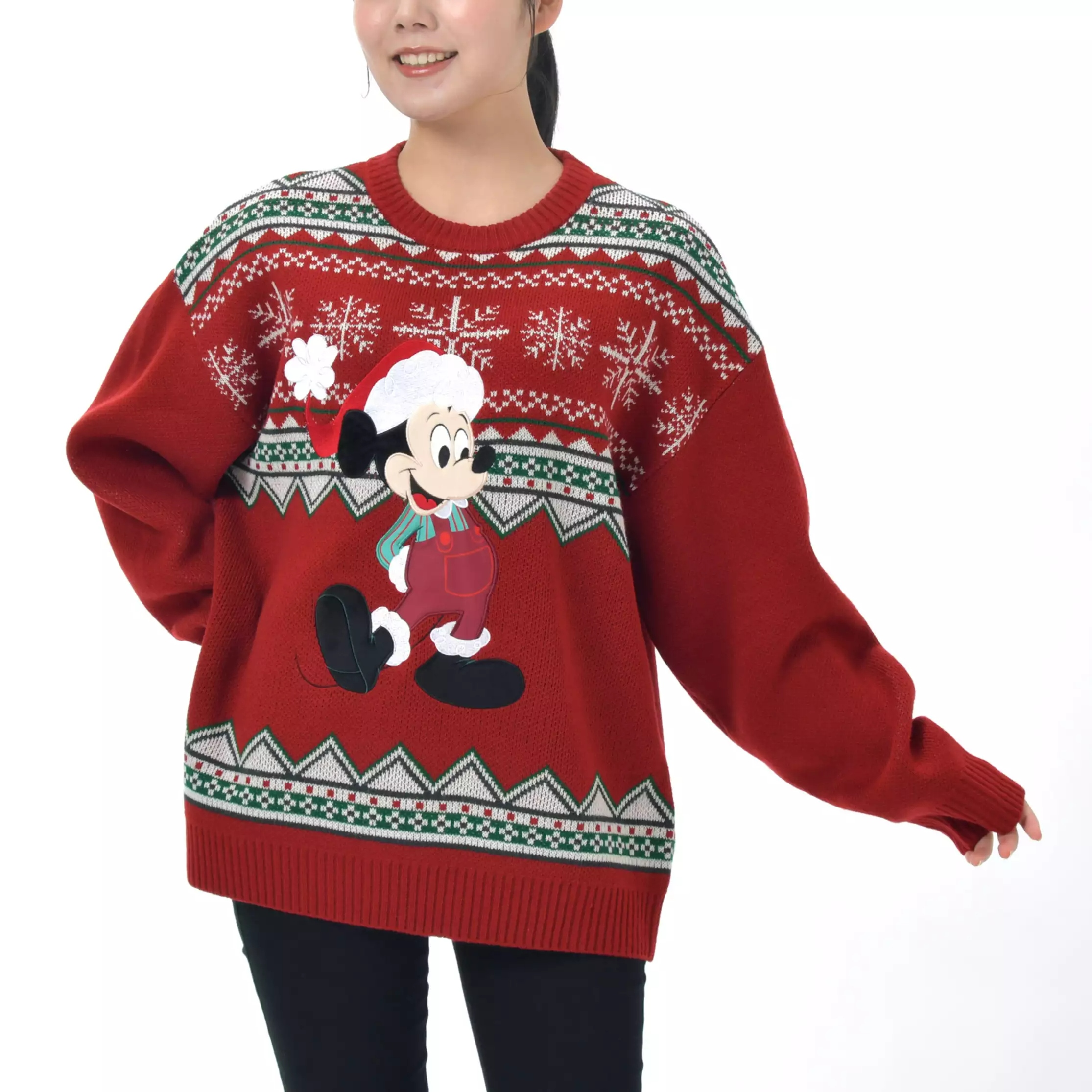 🌸 【預訂】Mickey 長袖冷衫 - DISNEY CHRISTMAS 2026