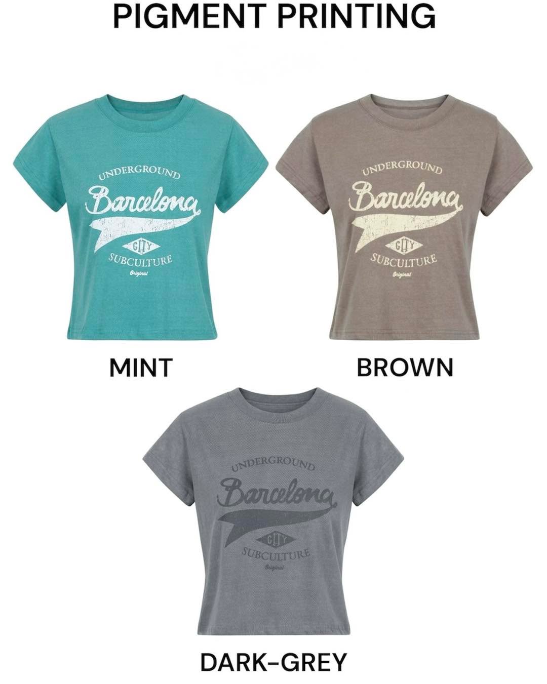 簡單易襯短身Tee 