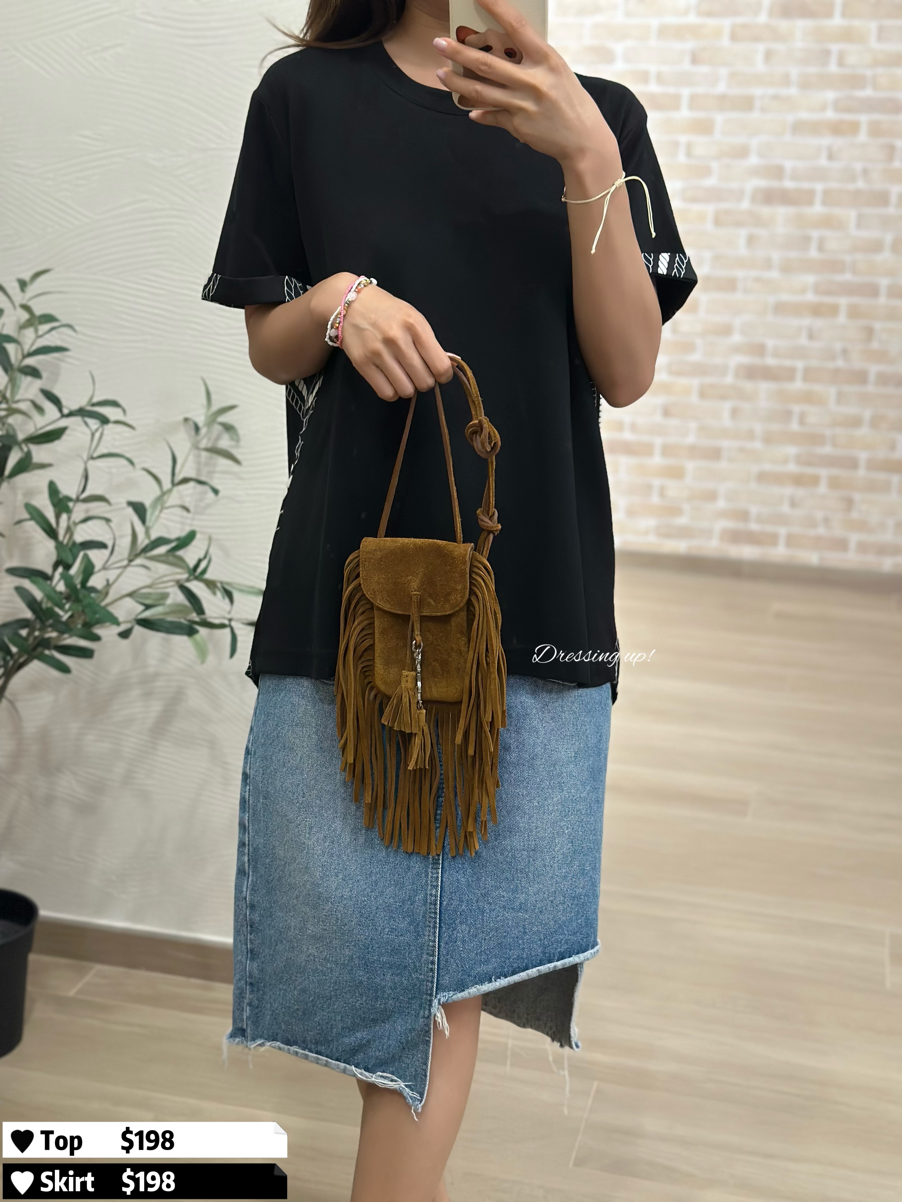 亮點在背面｜背面絲巾上衣