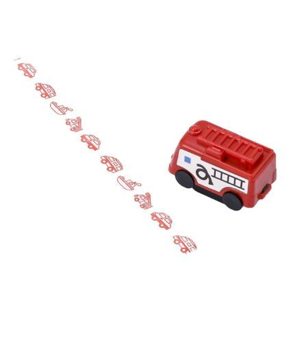 【日本直送】 3 COINS 車車滾動印章套裝 (3入) - 1套 - 現貨