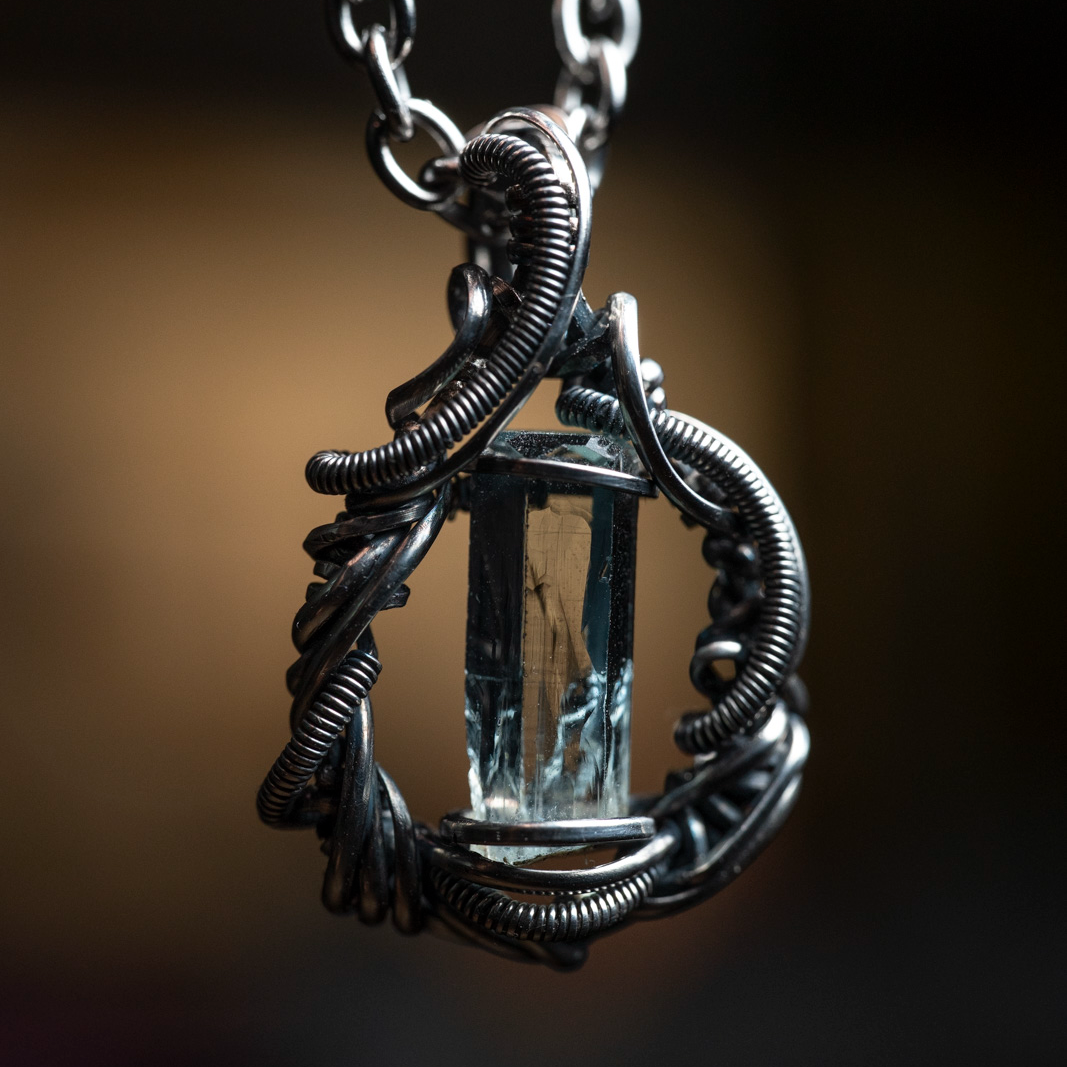 WAS 海藍寶頸鏈 - Aquamarine Pendant