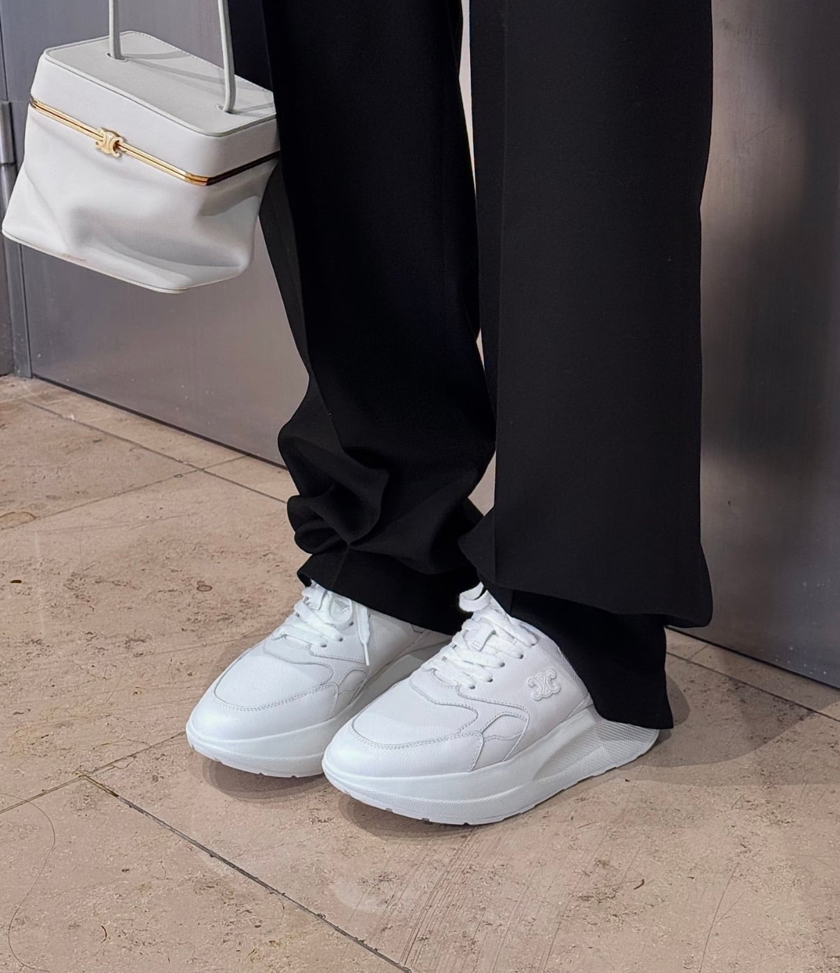 限時優惠✨新款🆕訂貨📮Celine 5.5cm 厚底sneaker  比起Celine以往厚底鞋更輕身!舒服的鞋型  Size 36/37/38/39/40