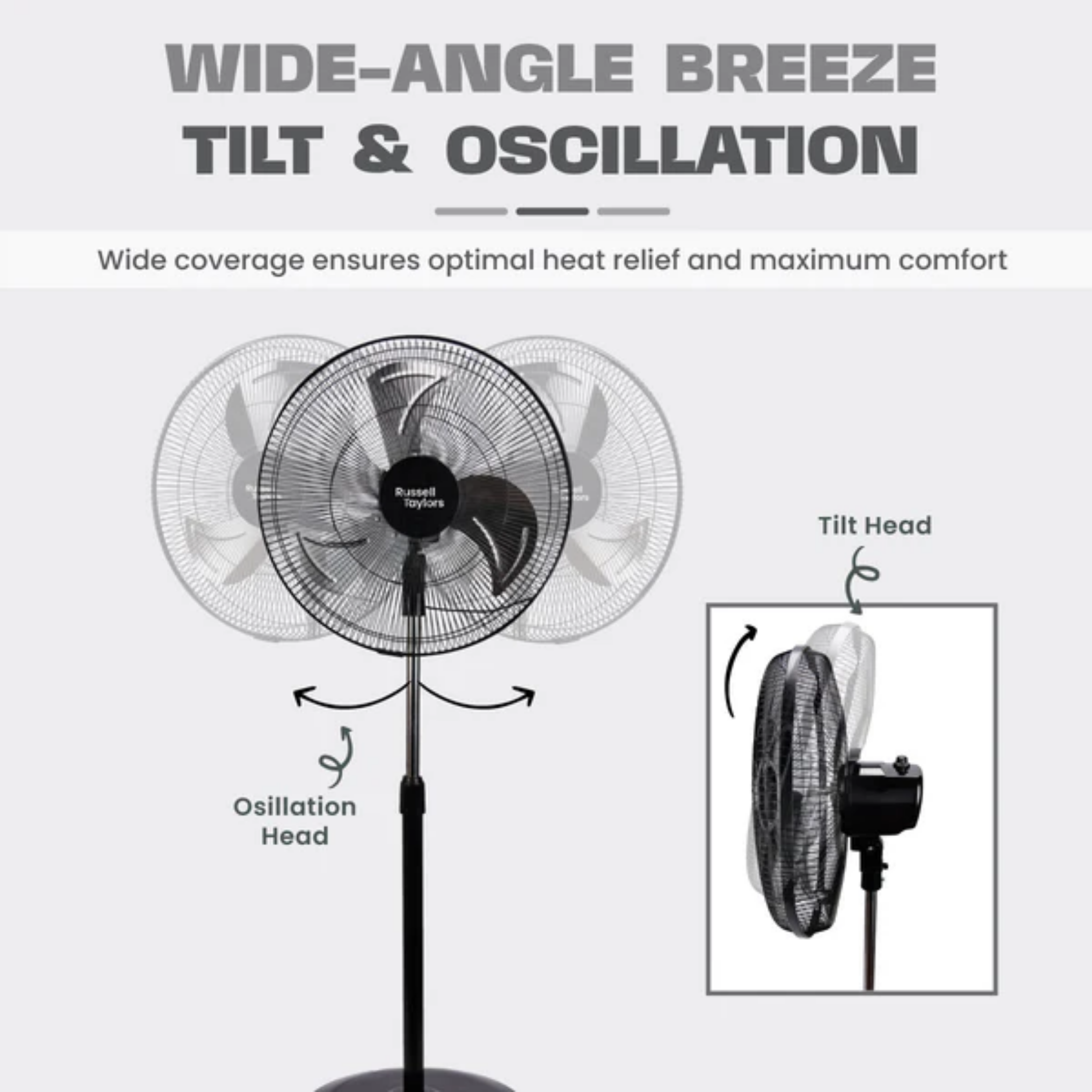 Russell Taylors 16" Stand Fan (SF6)