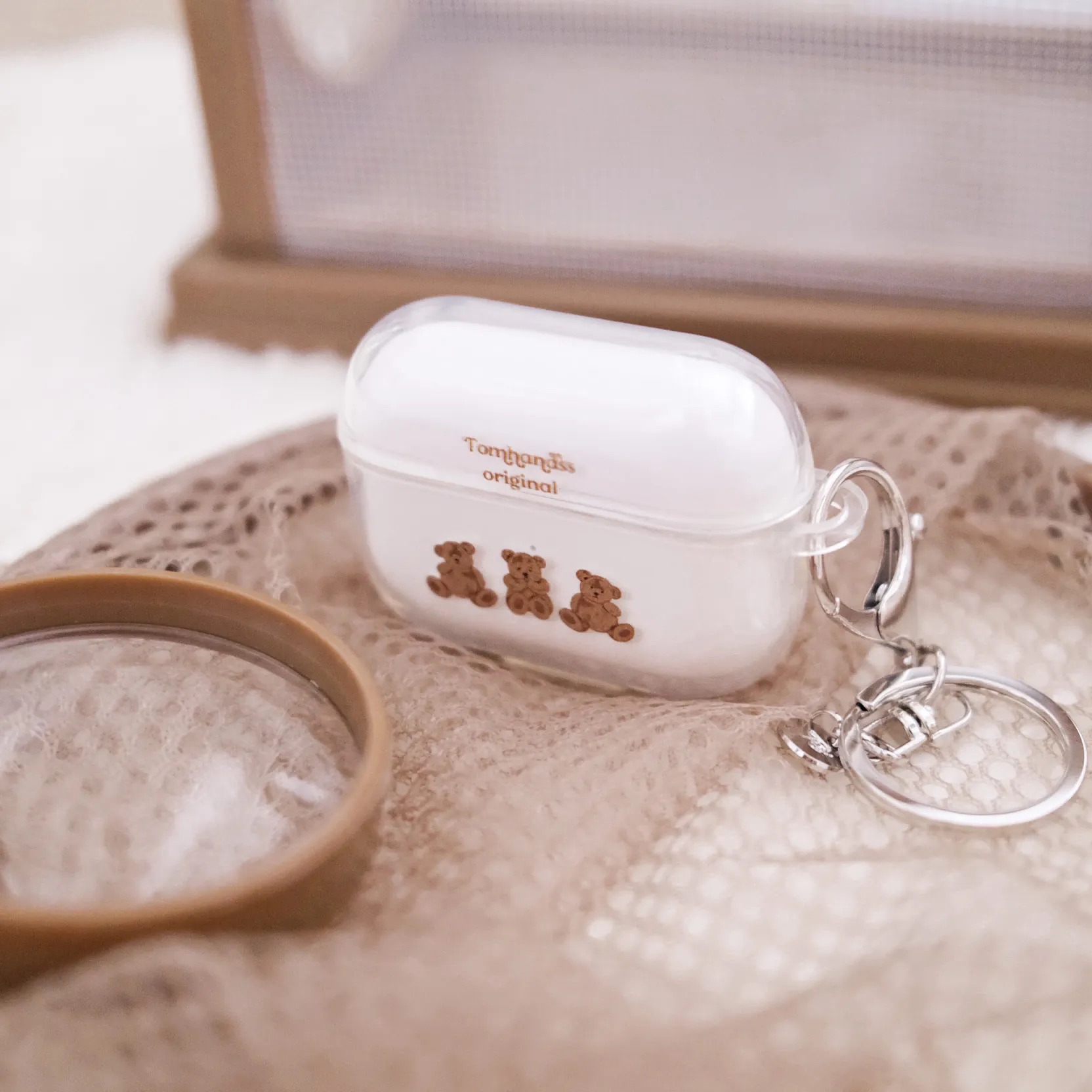 【The Childhood Teddy】透明AirPods Case