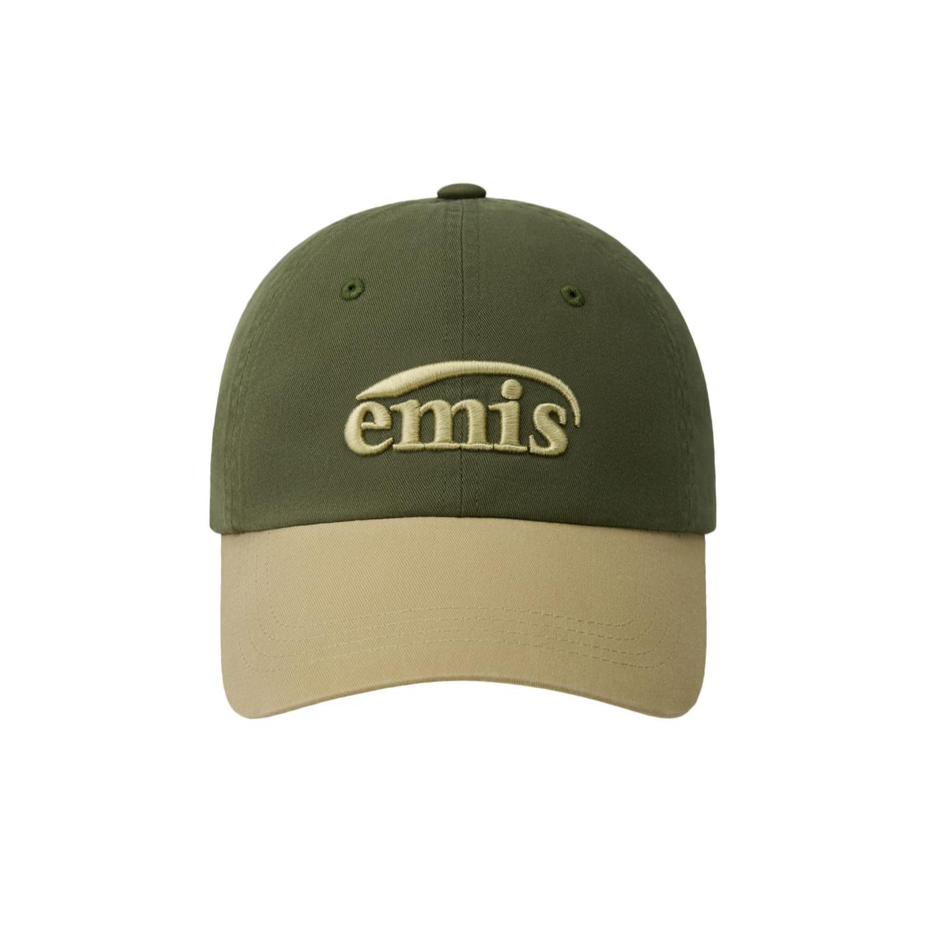韓國直送 EMIS Washed Two Tone Ball Cap 拼色帽