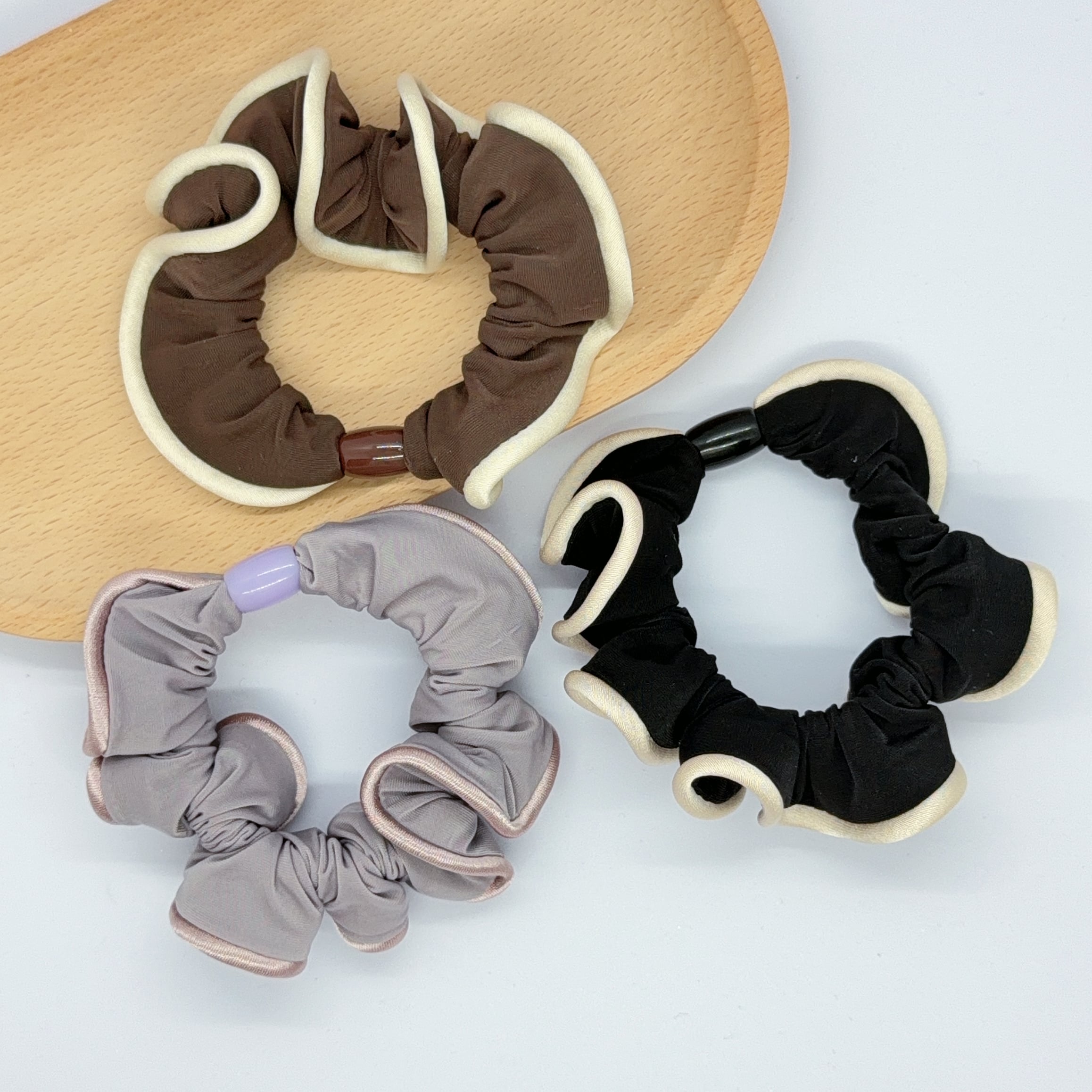 布髮圈（3條裝）/ Fabric Hair Tie 3-Piece Set