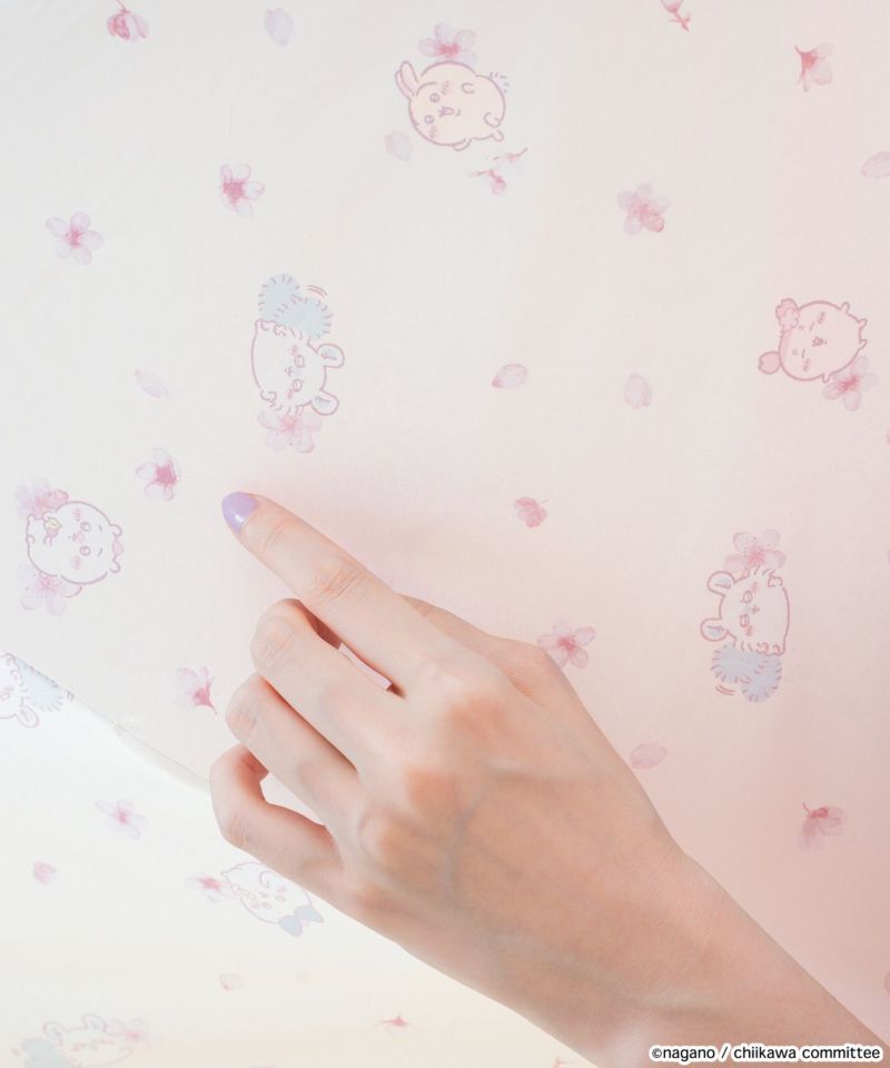 現貨🌸日本直送 | Chiikawa x Wpc.-櫻花迷你縮骨遮雨傘/100%完全遮光摺疊傘/晴雨兼用雨具[50cm]UPF50+