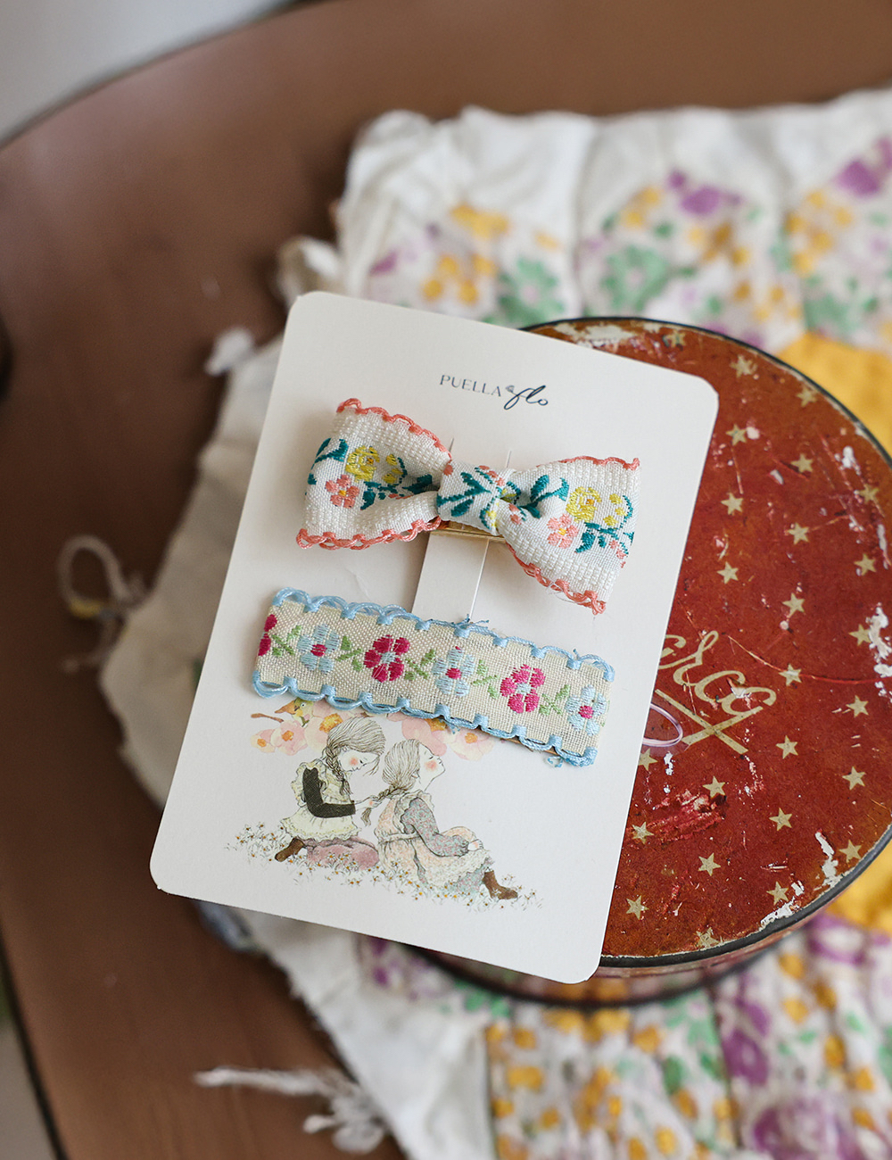 🇰🇷Puella_Flo髮夾set