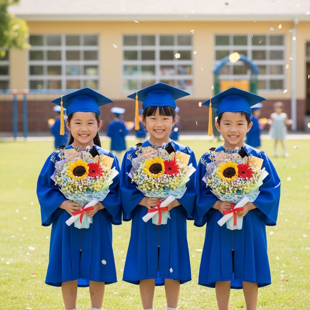 👉🏻鮮👈🏻 幼稚園畢業花束丨畢業花束丨榮休花束丨生日花束丨洗禮花束丨不同色系花束丨將軍澳花店丨觀塘花店丨小朋友花束