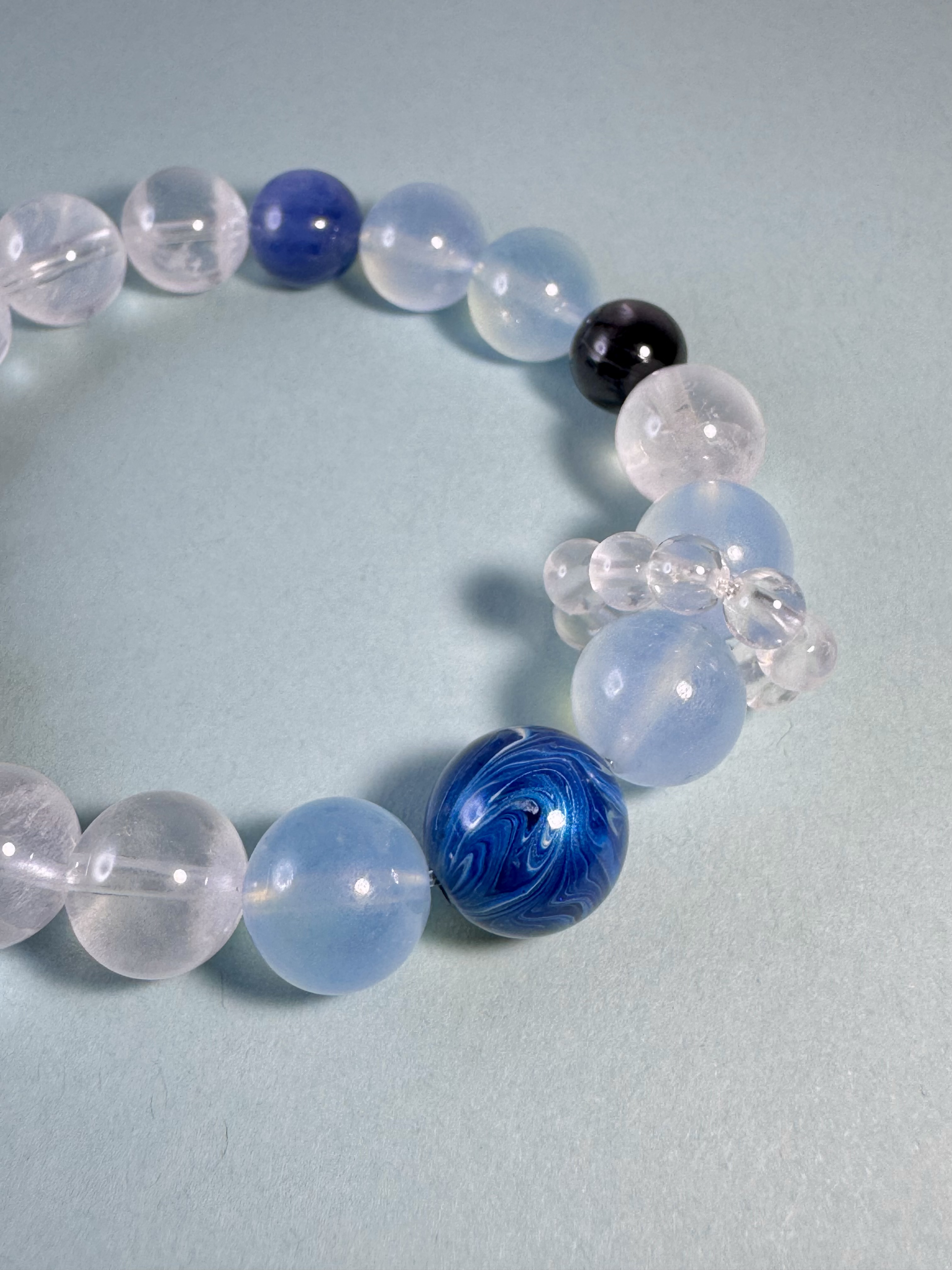 【蔚藍星語】水晶手串