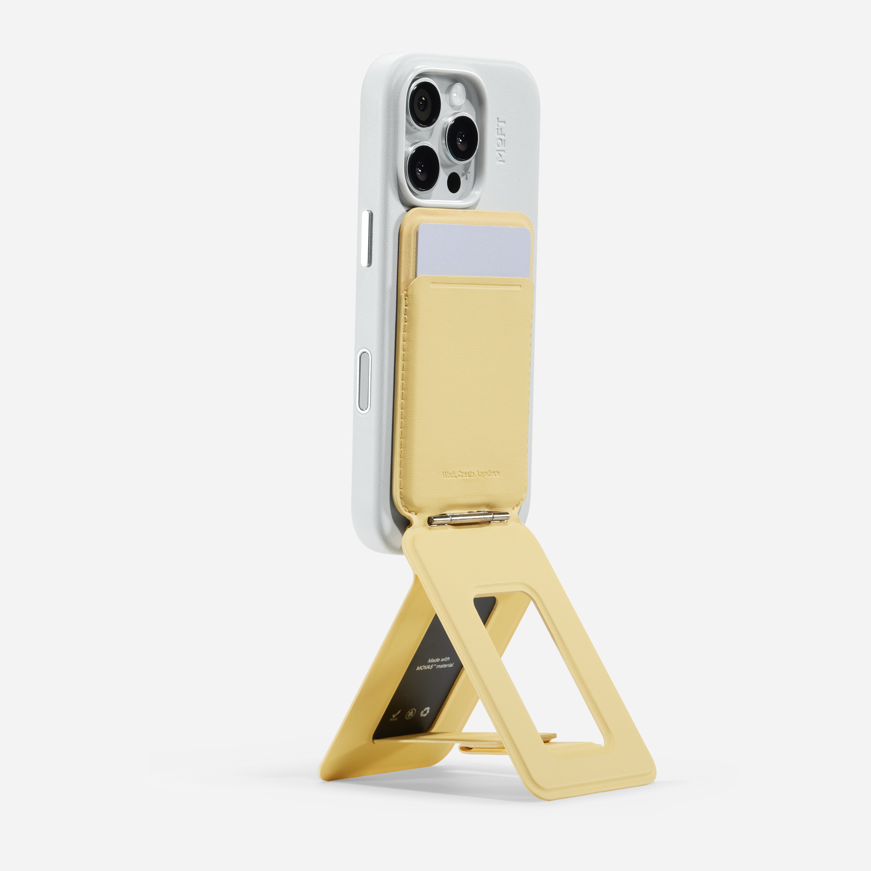 MOFT Snap Invisible Phone Tripod Wallet MOVAS™  專利純素皮革 MS027W