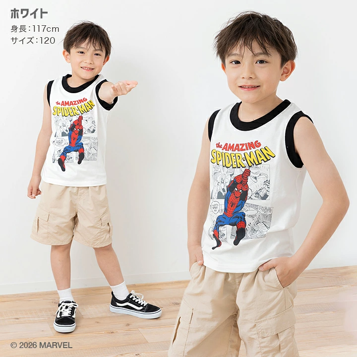 🆕【⭐訂購⭐】🇯🇵  日本直送🌀#Marvel 兒童背心［4款選］🌀[PLGA-0142] [260827]