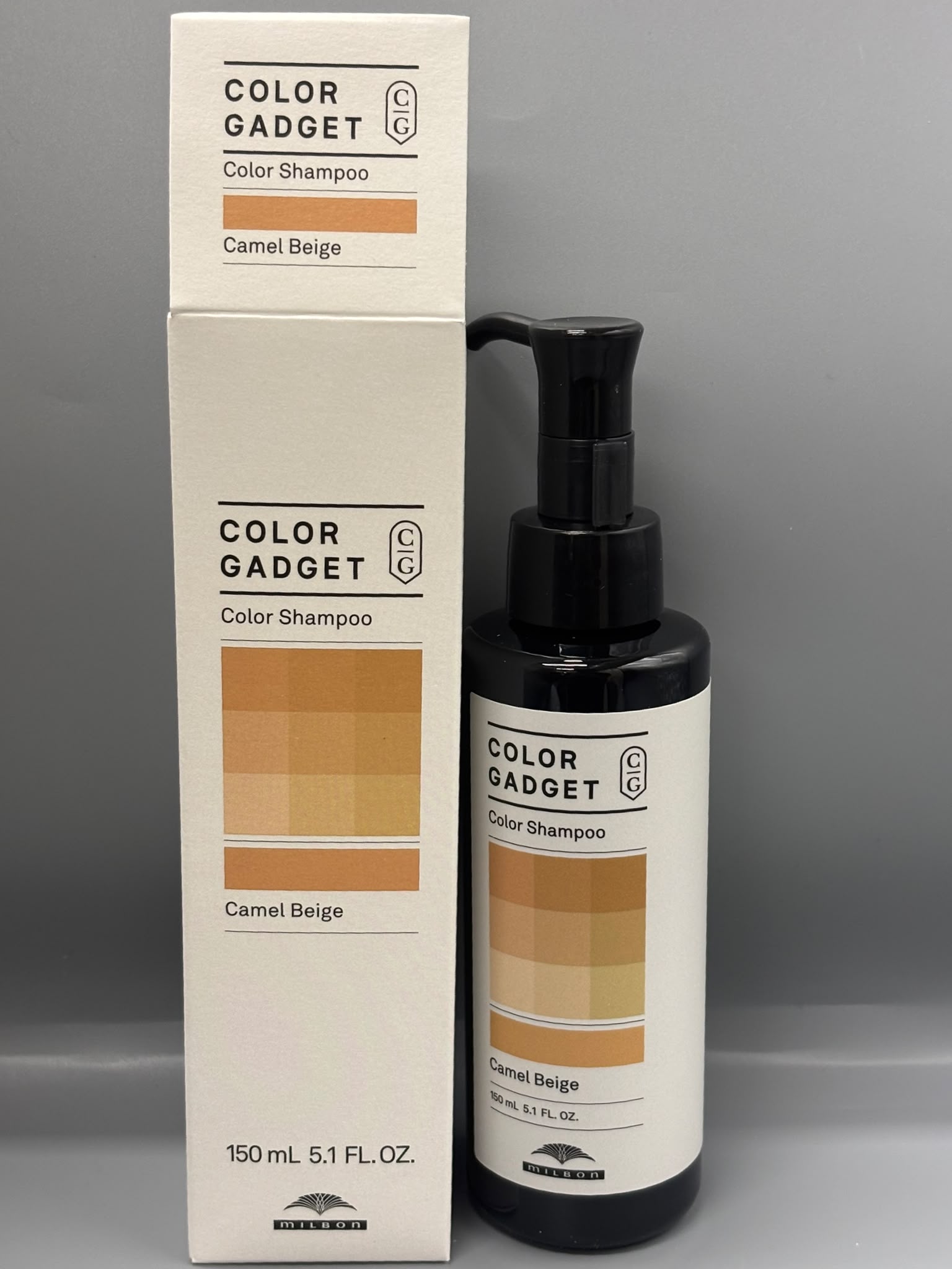 Milbon Color Gadget 鎖色/補色洗頭水Camel Beige 駝米焦糖啡色 150 ml