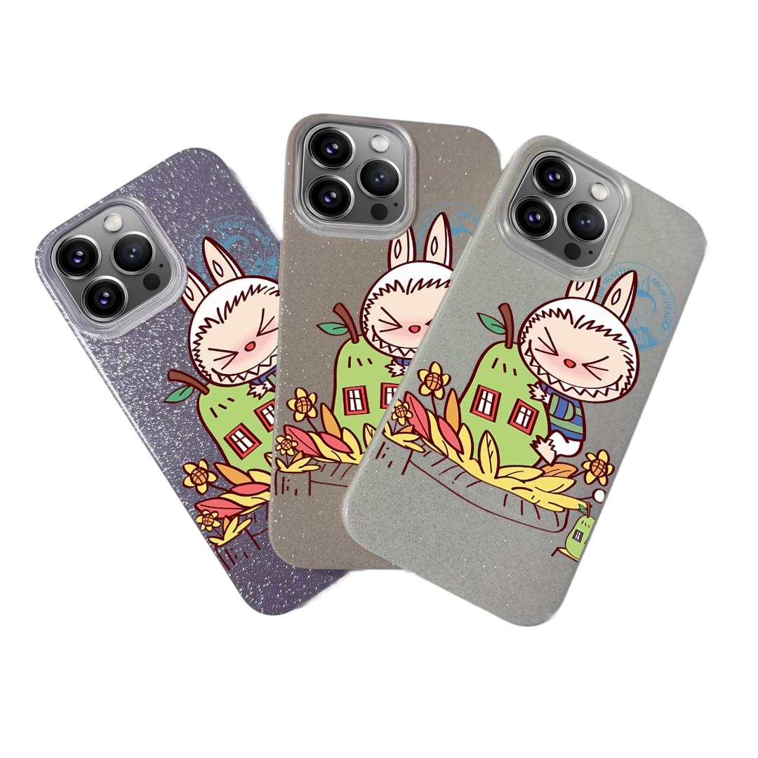 BLING CASE PHONE FOR IPHONE - DESIGN LABUBU A