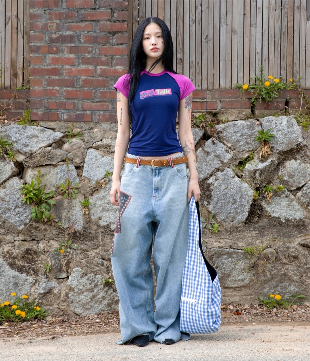 RuNaKiHu Kintoto Reversible Shoulder Bag