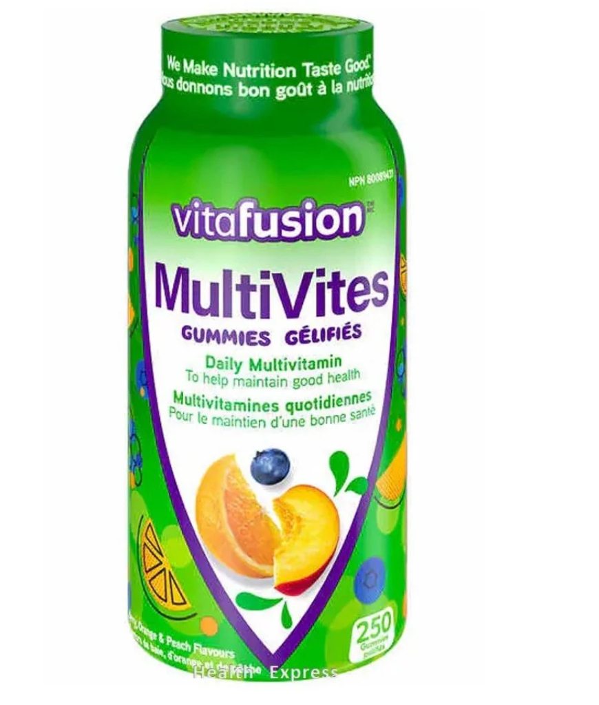 加拿大直送特價中  Vitafusion MultiVites 成人軟糖綜合維他命。  