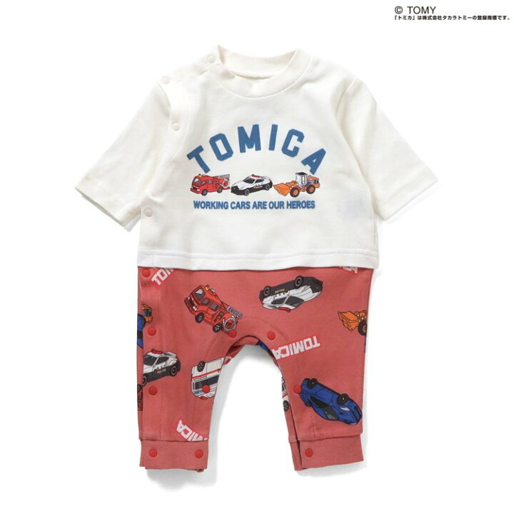 🇯🇵預訂 日本直送🇯🇵Breeze x Tomica系列三色車車印花長袖連身服