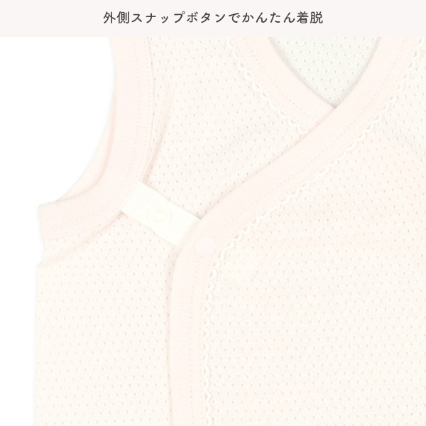 🇯🇵預訂 日本直送🇯🇵清爽系列新生兒水果印花純棉網眼打底五件套