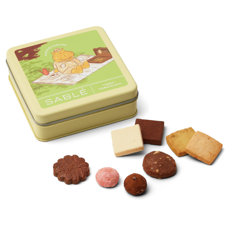 TOSHI YOROIZUKA 休憩河馬巧克力酥餅 (180G)