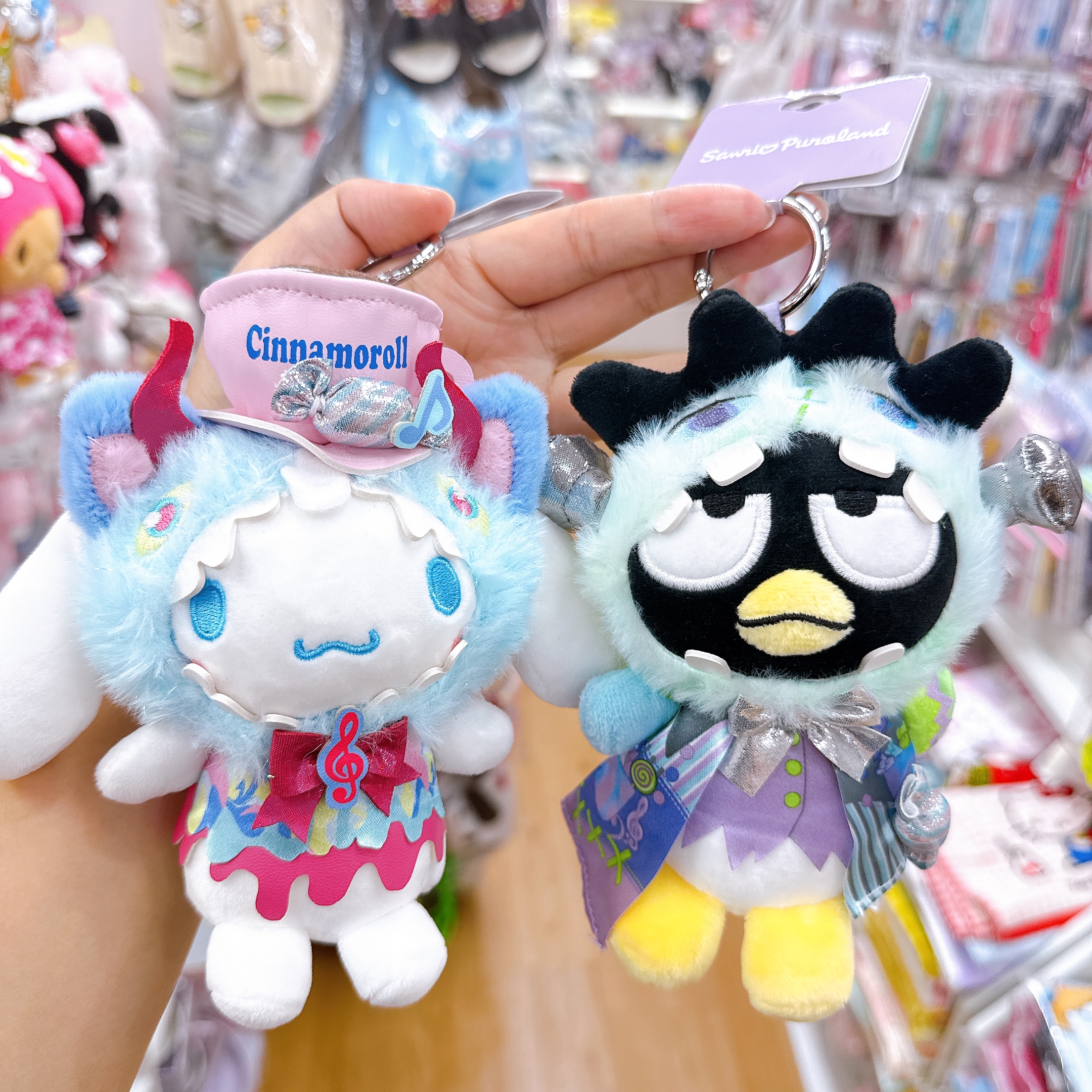 日本直送hellokittyland Sanrio x Labubu monsters 公仔掛飾