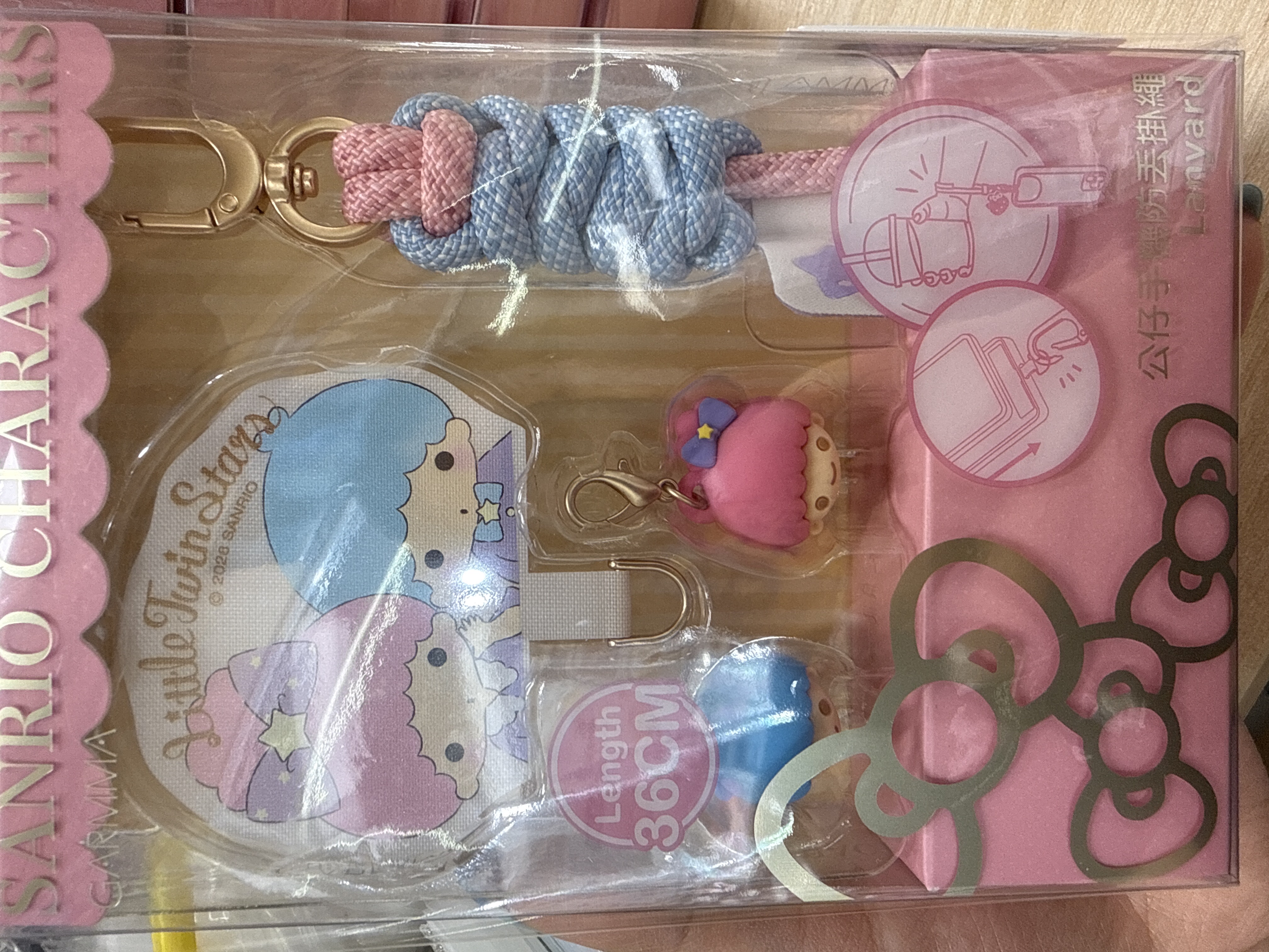 Sanrio 手機繩 36cm — Little Twin Stars