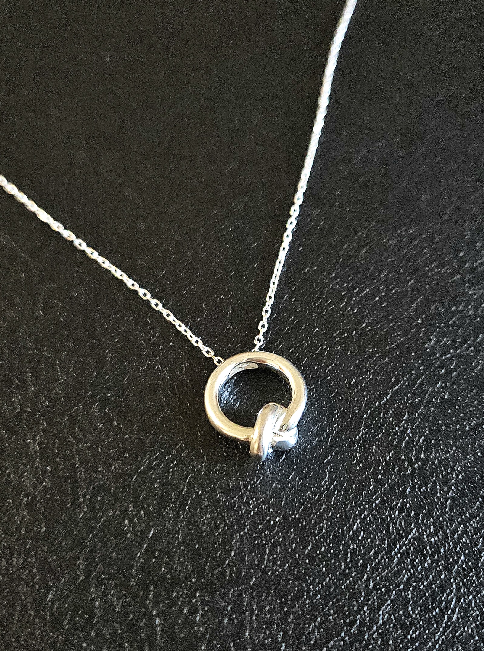 S925 - EN0110 Ring Necklace