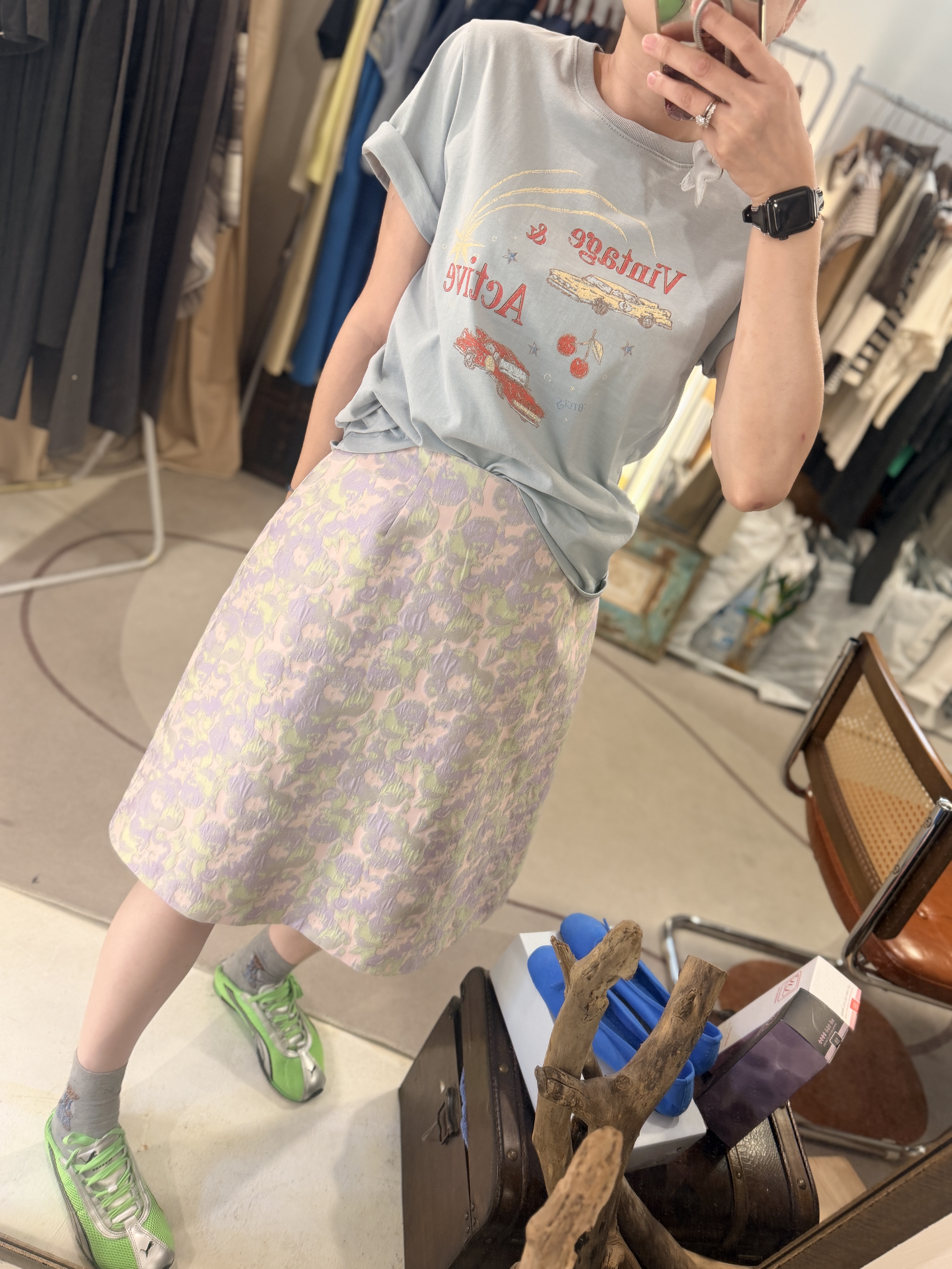 Vintage printed tee