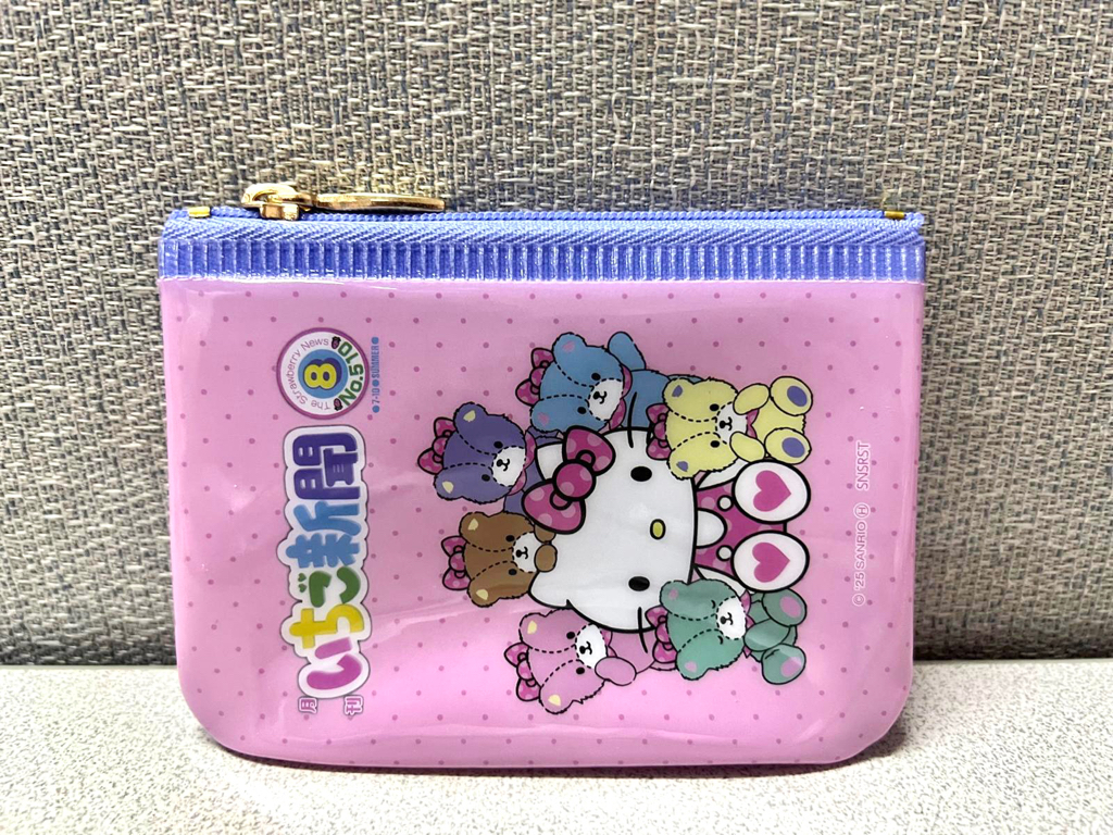 🎌日本直送🎌草莓新聞Hello Kitty迷你 收納包 散子包 卡包 
