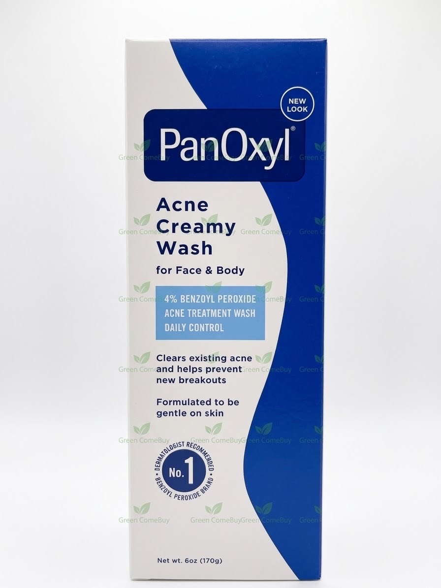 PanOxyl -Acne Creamy Wash 4% 過氧化苯甲醯抗菌祛痘洗面乳170G，10/28