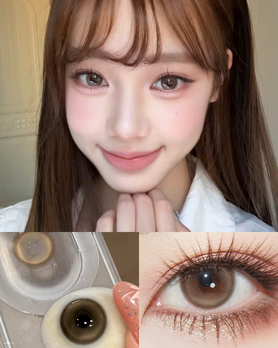 0度現貨 Woolilens半年拋 韓劇女主