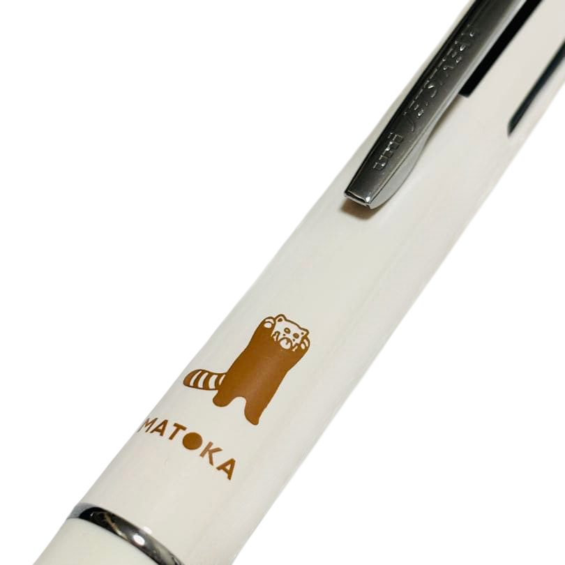 現貨｜MATOKA 小熊貓 Red Panda 日本製 uni Jetstream Lite Touch Ink 4&1 多功能 5用筆 0.38mm 4色原子筆 + 0.5mm 鉛芯筆 (H.MSXE538REDP)