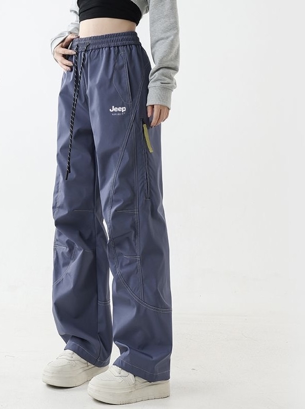 山系男女同款輕薄防水防風工裝褲