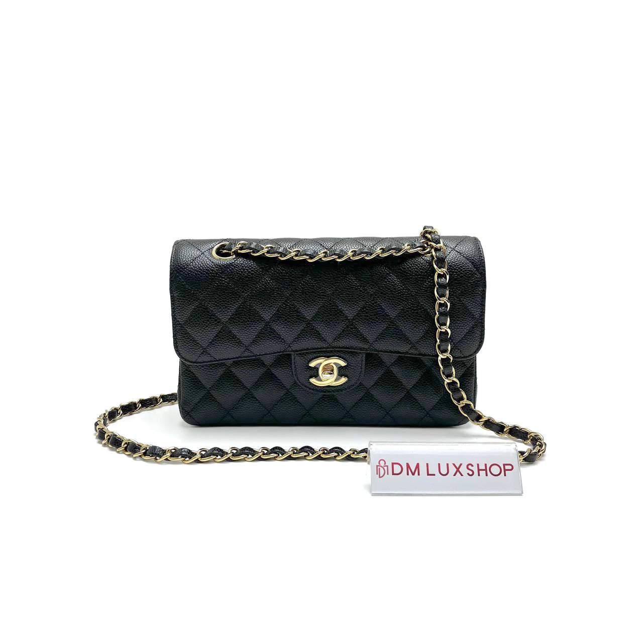 Chanel CF Black Caviar Small GHW (Serial 29, Y: 2019)