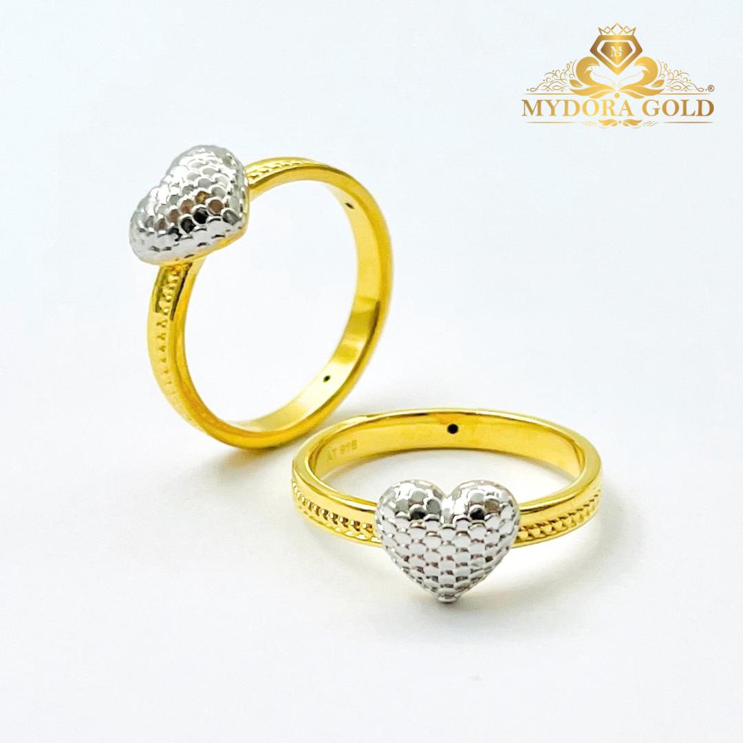 MYDORA Cincin Sisik Mini Love (5G) l EMAS 916/22K