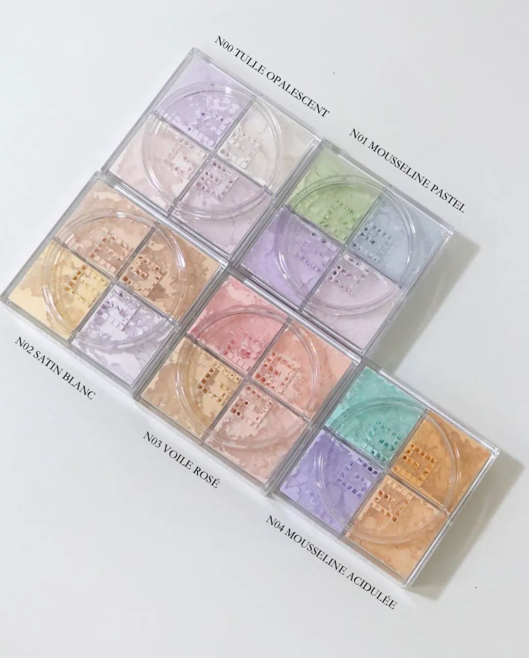 GIVENCHY 高級訂製稜鏡四色蜜粉