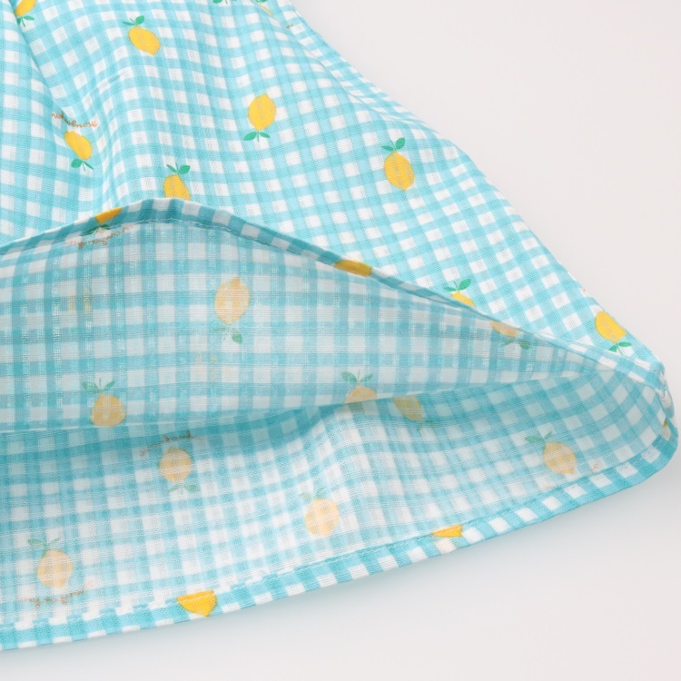 🆕【⭐訂購⭐】 🇯🇵日本直送🌀水果格紋 荷葉邊袖 連身裙［2款選］🌀[ELDA-0130][260514]