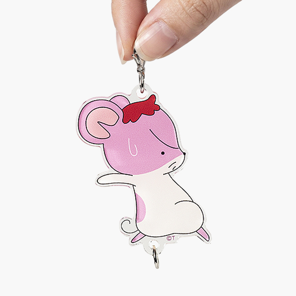 《Pre-Order》Hamster Swing Acrylic Charm｜小魔女DoReMi MAHO堂 (26D36-P)