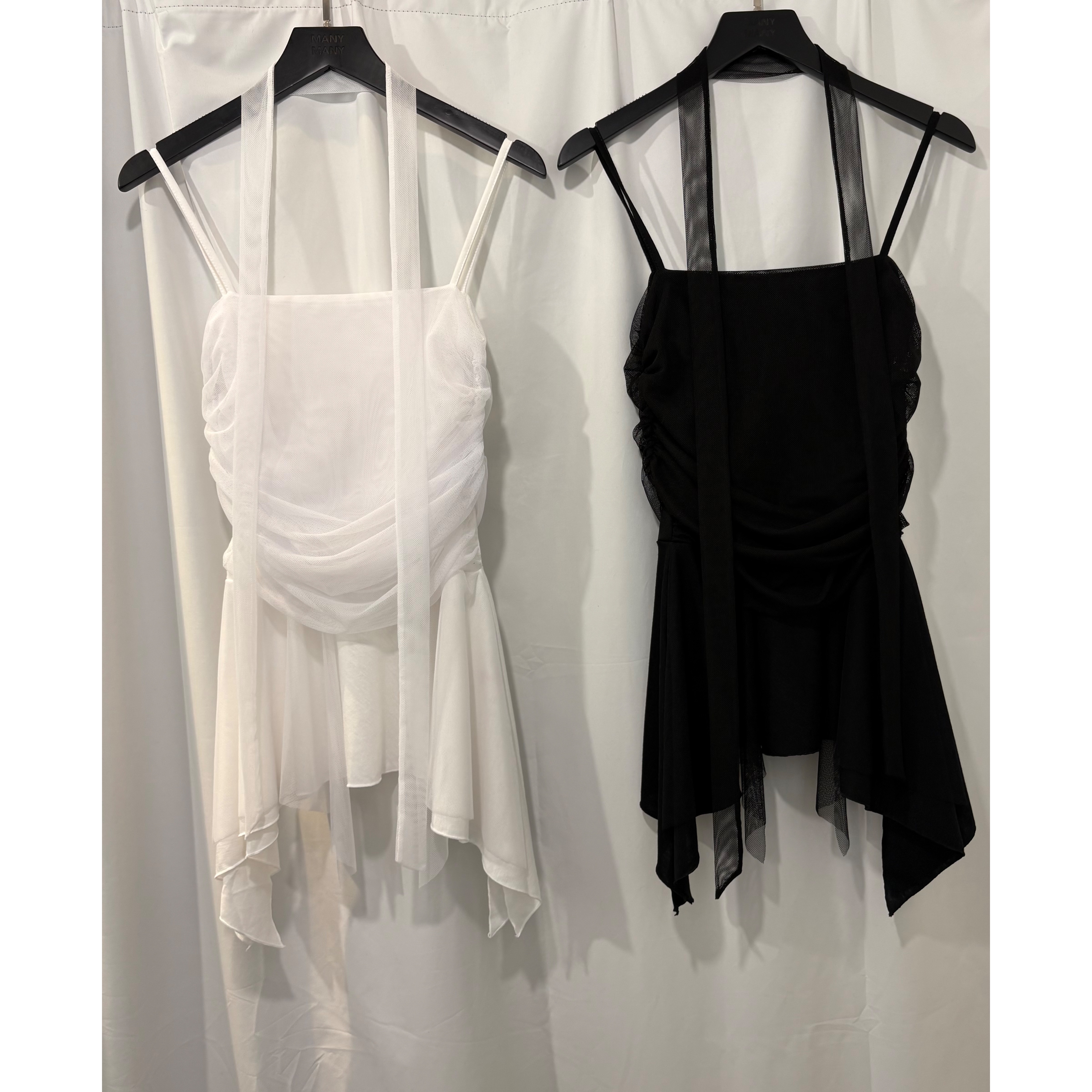 新品價6月23截🤍2606P《SHEER IRREGULAR HEM TOP》
