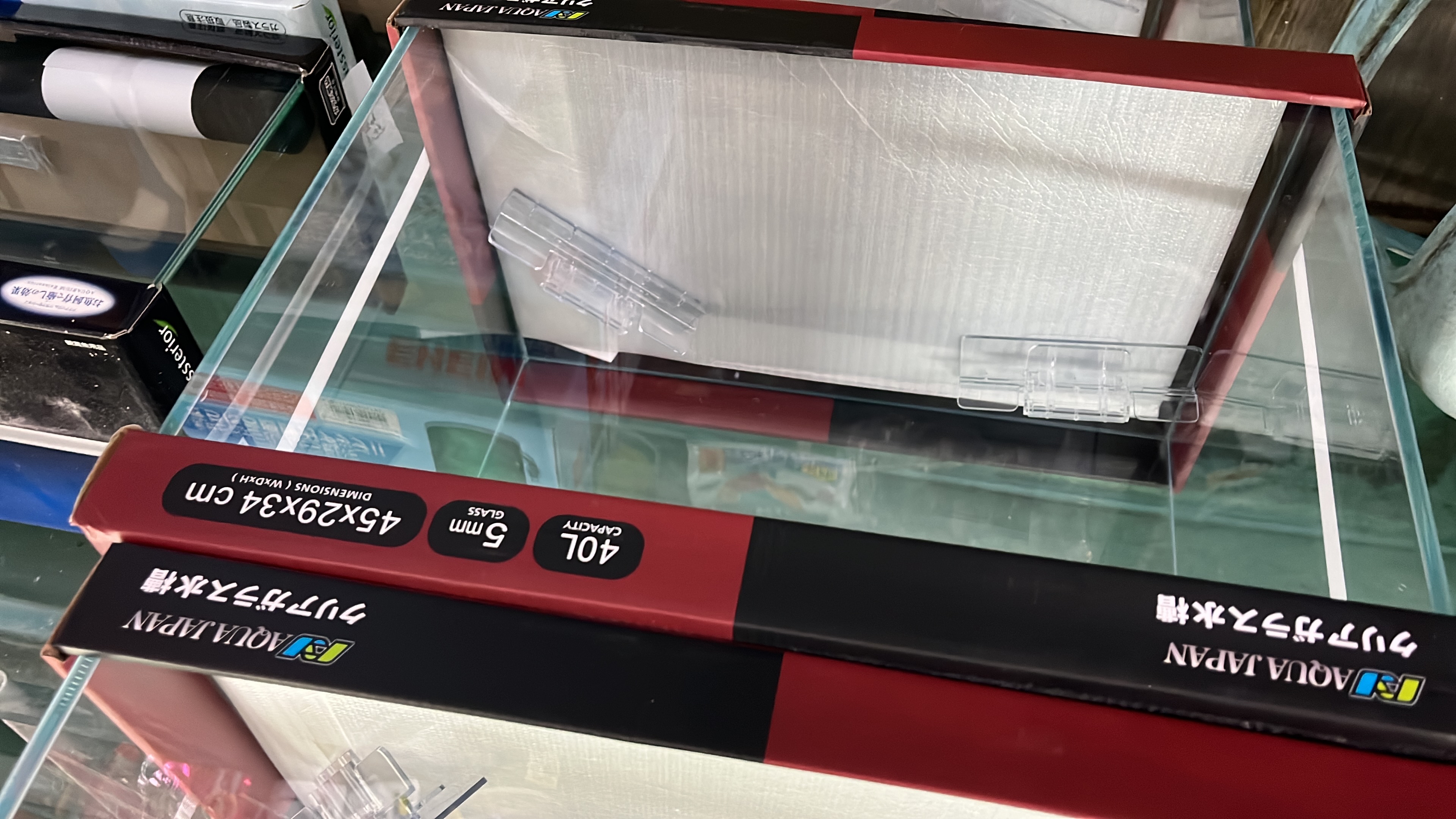 AQUA JAPAN 超白水晶玻璃方角魚缸30-60cm | JF蝦佬水族